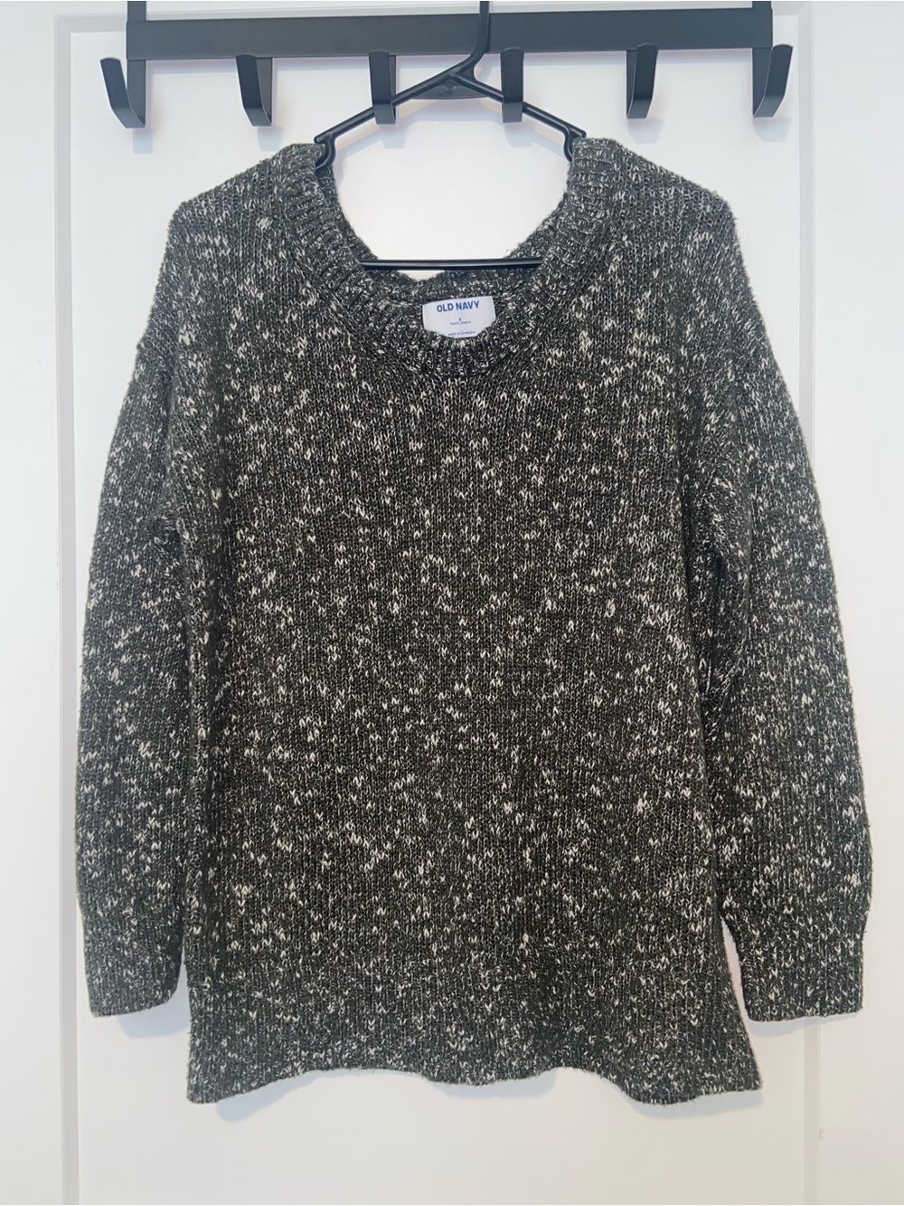 Old Navy Women's Green & White Sweater